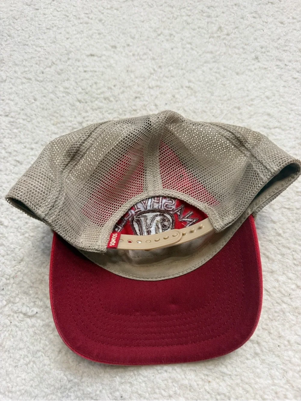 Nashville Sounds  Red Mesh-Back Cap Hat Tennessee